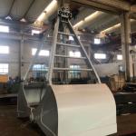 3m³ Steel Clamshell Mechanical Grab Bucket Q 345B Double Rope Connection