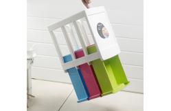 China Multilayer 2 3 4 Two Three Drawer Plastic Drawer Organizer Cabinet supplier