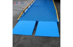 China 12T Hydraulic Dock Ramp Forklift Container Loading Ramp For Cargo supplier