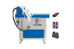 China Automatic Glue Dispenser Custom PVC Keychain Toy Doll Making Machine supplier