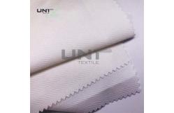China Herringbone Pocketing Fusible Interfacing Fabric Flame Retardant supplier