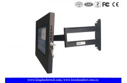 China Samsung Galaxy Ipad Kiosk Stand , Tablet Kiosk Enclosure Wall Mounted supplier