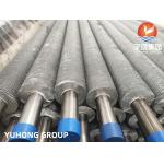Stainless Steel ASME SA249 TP304 Embedded AL Fin Tube Applied In Heat Exchange for sale