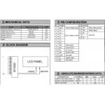 160*32 Graphic LCD Module FSTN 6H Positive Transflective Wide Temperature Industrial Display