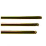 Zinc Coating Hollow Trash Can Axle 552mm Wheelie Bin Axle Kit for sale