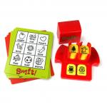 100% Plastic Bingo Card Games Interesting Words Learning For Kids