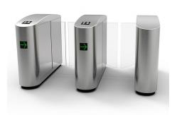 China BLDC Sliding Turnstile Gate High End Patent Edifice Entrance Speed supplier
