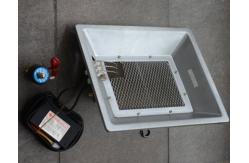 China THD2608 Poultry Gas Brooder Heater NG LPG Infrared Heating Element supplier