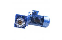 China ODM NMRV Worm Gear Reducer Double Shaft 50:1 Ratio Gearbox supplier