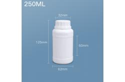China PET 250ML 12 Oz Plastic Bottles Liquid Containers For Pill Tablet Oem supplier