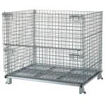 Industrial Collapsible 500kg Metal Wire Mesh Basket for sale