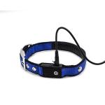 USB Rechargeable Waterproof Lighted Dog Collars Super Bright For Night Visibility Safety