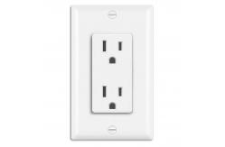 China Residential And Commercial Wall Mounted Socket 15A 125V For Easy Secure Connection supplier