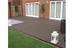 China Wood Plastic Composite Exterior Wall Panel Co Extruded Fluted WPC Cladding Panel supplier