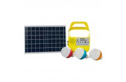 China ABS SRE-589 FM Radio Solar Light Kits Led Lamp With Solar Panel supplier