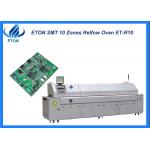 Reflow oven machine Temperature control method PID+SSR with 10 heating zones for sale