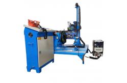 China Industrial Compact Flange Welding Equipment 5kW PLC Control Hydraulic Clamping Method supplier