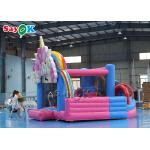 Sayok Flower Theme Inflatable Bouncing Trampoline With Slide Inflatable Bounce House Bouncing Jumpers