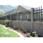 2100mm*2400mm Tubular Picket Fence Heat Treated for sale
