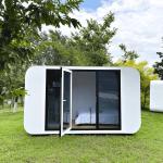 Customizable Apple Cabin House Luxury Modern Container House Steel Frame for sale