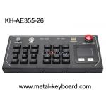 Plastic Buttons IP54 Metal Panel Ruggedized Keyboard for sale