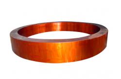 China Rotary Dryer 42CrMo4 Steel Forging Ring Kiln Tyre with Large Diameter supplier