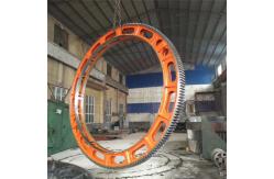 China GS42CrMo4 Mill Girth Gear and rotary kiln gear for cement plant supplier