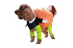 China 100g Dog Halloween Clothes Carrying Pumpkin Funny Puppy Cosplay supplier