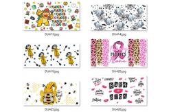 China Foil Hot Stamping AB transfer film UV DTF Cup Wrap Transfers supplier
