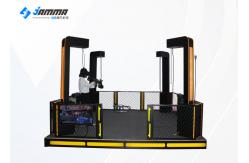 China Four Player Battle 9D VR Shooting Simulator With Auto Lifting Glasses supplier