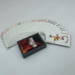 Air Cushioning Black Core Paper Playing Cards For Magicians