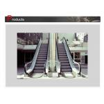Durable Stainless Steel Panel Moving Walk Escalator Safety With VVVF