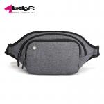 Men's sports pockets Outdoor running fitness pockets waterproof Oxford cloth ripstop chest waist bag for sale
