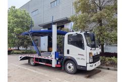 China Howo Double deckers Flatbed Wrecker Tow Truck Sliding Platform Road Recovery Vehicle supplier
