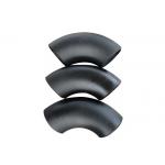 DIN Steel Hot Forming 3 90 Degree Elbow Stainless Black Bend for sale