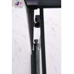 4/5mm Tempered Glass Square Shower Enclosure With Black Alum Frame