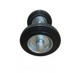 Sliding Gates Fence Accessories Rubber Spring-Loaded Gate Caster with Universal Mount