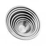 6pcs Stacking Nesting Stainless Steel Mixing Bowls For Space Saving Storage