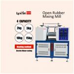 Rubber Two Roll Open Mill For Rubber Sheet Produce With Standard HG/T 3108-199 Roller Diameter 4/ 6/ 8 /10 Inch for sale