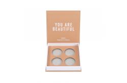 China 4 Position Square Baked Eyeshadow Palette C2S Paper Without Mirror supplier