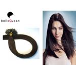 Brazilian Virgin Unprocessed Clip In U-Tip Hair Extensions , 18-28 inch for sale