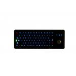 IP67 Dynamic Water Proof Marine Black Metal Keyboard With Track Ball for sale