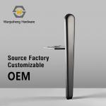 Simple Straight Tubular Metal Furniture Support Legs Thick Flat Sofa Legs Fixed Bed Leg Hardware Accessories for sale
