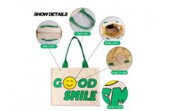 China Canvas Cotton Reusable Shopping Bags Tote Multiscene For Women supplier