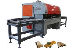 China Automatic Round log cutting Multi Blade Circular Rip Saw Production Line supplier