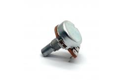 China 70N Single Gang Potentiometer 16mm 5k Potentiometer With On Off Switch supplier