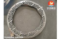 China Stainless Steel Baffle Plate Flanges Tubesheet Disc For Heat Exchanger supplier