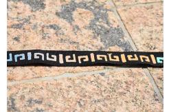 China Colourful Logo Custom Screen Printing Patches for 20mm Black Webbing supplier