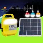 3PCS Led Bulbs Portable Solar Camping Lights for sale