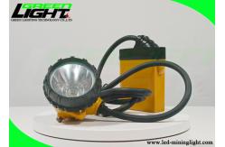 China Anti Explosive Coal Mining Cap Lamp 25000lux Brightness For Underground Mining supplier